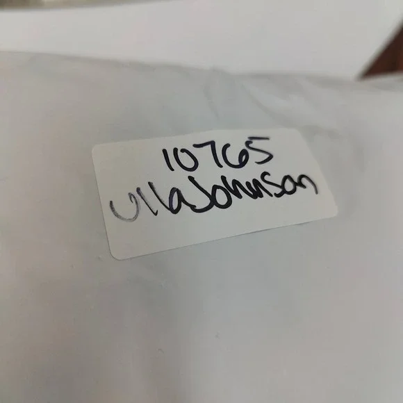 Ulla Johnson Louise Dress Womens 0 Black Cotton Linen Eyelet Midi Flutter Sleeve - Picture 7 of 7